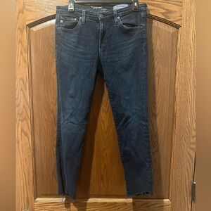 AG Adriano Goldschmied‎ The Legging Ankle Super Skinny Ankle Jeans Dark Wash 29R